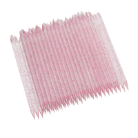 Vente en gros de stylo fleur à pois en forme de bâton pour ongles, vernis à ongles à double tête pour le nettoyage des ongles