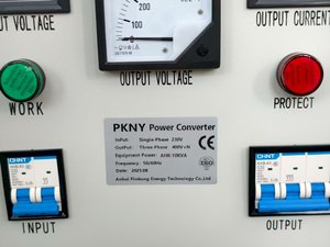 Convertisseurs monophasés vers triphasés 10 kVA, 230 V vers 400 V, convertisseur 4 fils, monophasé 230 V vers triphasé 400 V - Product Image 6