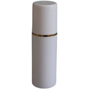 Botellas de spray de plástico Mingxu de 120ml, 60ml, 50ml, 30ml, blancas con anillo dorado para dispensar tónico cosmético - Product Image 5