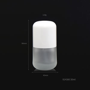 Botella de loción para loción, botella de vidrio líquido para base de maquillaje cosmético, suero sin aire, 30ml - Product Image 3