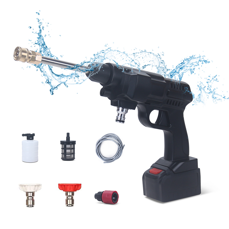 200 Вт Lithinum Battery Пистолет для автомойки Libattery 24 В Аккумуляторная портативная мойка высокого давления