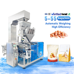 Machine d'emballage Doypack à fermeture éclair pour sachets verticaux à remplissage et scellage haute vitesse, machine d'emballage d'arachides - Product Image 1