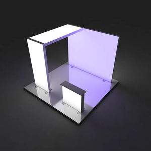Tradeshow Exhibition Booth Display Tensión Tela Telón de fondo <span class=keywords><strong>SEG</strong></span> Pop up Led Caja de luz retroiluminada - Product Image 1