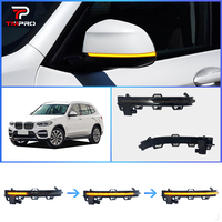 BMW X3 G01 X4 G02 X5 G05 X7 G07 2018 ve sonrası için TMPRO Doğrudan Değiştirilebilir Sıralı Ayna Sinyal Lambası Dinamik Akan Sinyal Lambası