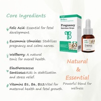 Pevet High Professional Supplément Liquide Oral pour l'Élevage d'Animaux de Compagnie, Gouttes pour Chiennes et Chats Gestantes avec Acide Folique et Vitamines B