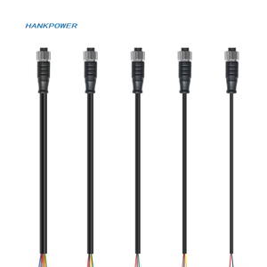 GX12 macho hembra para abrir Ip67 conector de Sensor a prueba de agua 2 <span class=keywords><strong>3</strong></span> 4 5 8 núcleos M12 MONTAJE DE Cable - Product Image 1