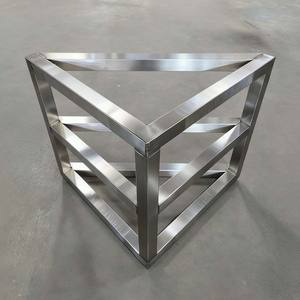 OEM Custom Contract Hersteller Stahl Tisch rahmen Lasers ch weißen Bearbeitung Service Möbel Beine Blech bearbeitung - Product Image 2