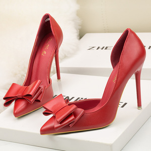 Consegna Rapida Scarpe da Donna Bianche all'Ingrosso Semplici e alla Moda con Tacco <span class=keywords><strong>a</strong></span> Spillo Alto e <span class=keywords><strong>Punta</strong></span> Affusolata - Product Image 5