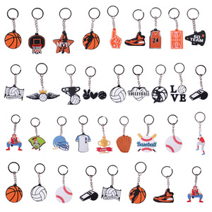 Regalos Promocionales al Por Mayor Llaveros de PVC Personalizados con Logo de Club de Fútbol Llaveros para Aficionados de Fútbol Souvenirs Llavero de Goma Personalizado - Product Image 6