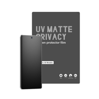 Protecteur d'écran en verre UV HD pour téléphone Protecteur Cutter Anti peeping UV hydrogel Auto-guérison HD UV Hydrogel Film protecteur