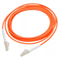 Kabel Serat Optik Multimode SC-SC Inti Tunggal Oranye OEM ODM OM3 OM4 PVC LSZH untuk Jaringan FTTH 5G