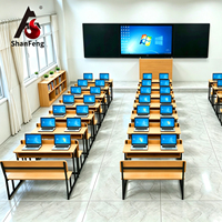 Meubles scolaires, table d'étude pour les élèves, banc en bois, bureau et chaise pour les enfants, collège