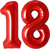 Or Big Giant Jumbo Number 18 20 30 35 40 50 60 Feuille Mylar Ballons pour Fête D'anniversaire Fournitures Anniversaire Événements Décorations