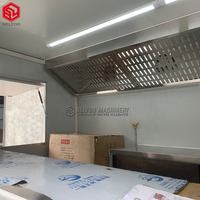 Remorque de camion de nourriture de pizza de crème glacée haut de gamme avec la barre mobile et les intérieurs luxueux