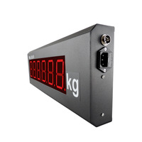 Indicador de Báscula YAOHUA YHL-3 YHL-5 YHL-8 con Pantalla LED Grande y Texto Rojo para Báscula de Camiones