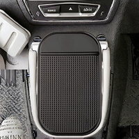 Stark haftende, hitzebeständige, rutschfeste Armaturenbrett-Matten, Anti-Rutsch-Auto-Armaturenbrett-Klebematte, Innenraum-Zubehör-Sets