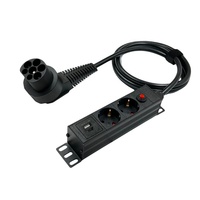 Câble de charge pour véhicule électrique AOTAI Type 2 vers Schuko 16A, prise latérale de charge pour véhicule électrique vers prise européenne Schuko 240V
