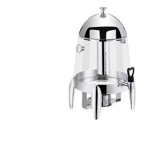 Fumashi Commercial Stainless Steel Ice-Cooled Beverage <b>Dispenser</b> 12L 19L Gold Push Tap Cold <b>Drink</b> Urn Hotel Buffet Party - Product Image 6