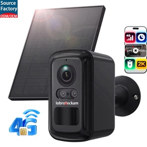 กล้องวงจรปิด Ubox Iobroteckam 4G LTE พลังงานแสงอาทิตย์ สำหรับบ้าน  พร้อมเซ็นเซอร์ CMOS ขนาดเล็ก ระบบเสียงสองทาง AI แบตเตอรี่ 5200mAh กันน้ำระดับ IP65 - Product Image 1