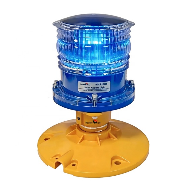 Solar Airfield Taxiway Edge Light for ICAO & FAA Elevated LED Airport Runway Lighting at Low Price