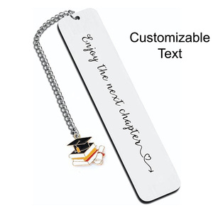 Marcapáginas Personalizados al por Mayor para Graduación 2026, <span class=keywords><strong>Regalo</strong></span> Inspirador para Estudiantes, para Él y Ella, Disfruta del Próximo Capítulo - Product Image 1