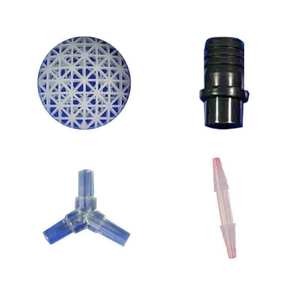 Boules bio en plastique pour aquarium, média filtrant circulaire cylindrique, facile à nettoyer, pour la filtration de l'eau des aquariums - Product Image 1