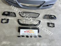 XLstyling Eksterior Mobil untuk BMW 3 Series E90 LCI 09-11 MT M-sport Bodykit dengan Diffuser Belakang