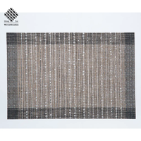 Napperons de table rectangulaires modernes en textilène pour cuisine, mariage, style moderne, pour la maison