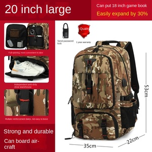 Sac à dos de voyage de grande capacité en gros, sac à dos de randonnée, sac à dos de camping, sac à dos de montagne pour étudiants, sac à dos de montagne en Oxford - Product Image 3