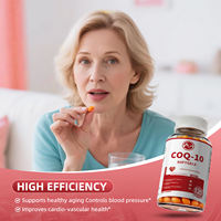 Capsules de Coenzyme Q10 Cq10, 120 unités, complément alimentaire pour le cœur et l'énergie, extrait naturel, unisexe, vente en gros