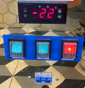 Vitrine Réfrigérée Compacte 4 Portes à Refroidissement Ventilateur <span class=keywords><strong>pour</strong></span> Magasin de Gelato – Appareil Spécialisé - Product Image 5