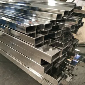 Pasokan pabrik shs rhs tabung baja persegi galvanis 2x3 celup panas untuk tiang pagar