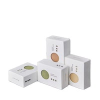 Boîte d'emballage en papier carton personnalisée Boîtes d'emballage de savon Boîtes de papier de savon en papier d'art avec votre propre logo imprimé