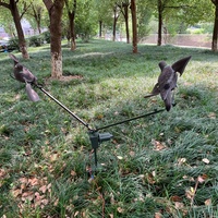 Machine à Leurre Rotative Volante pour Pigeons, Magnétique avec Télécommande, Accessoires d'Outil de Chasse