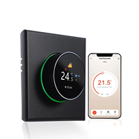 UBARO BHT-7000 Tuya WiFi Interruptor Inteligente con Perilla 16A 5A Controlador de Caldera de Gas y Calefacción por Suelo Radiante Eléctrico Compatible con Alexa Google Home