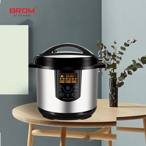 <span class=keywords><strong>Olla</strong></span> a Presión <span class=keywords><strong>Programable</strong></span> Multiusos de 8L con Control Digital Eléctrico, Carcasa de Acero Inoxidable y Revestimiento Antiadherente para Uso Doméstico - Product Image 6