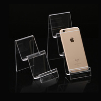 Vente en gros Porte-monnaie épais transparent pour dames Porte-monnaie pour téléphone 1/2/3/4 couches Porte-monnaie en acrylique transparent Présentoir