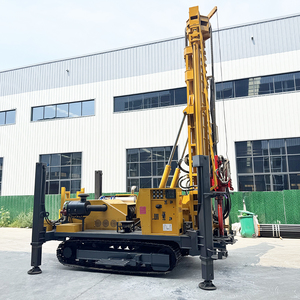 Spedizione gratuita 1500m profondità foro profondo cingolato acqua di perforazione per pozzi 220V con pompa e componenti del nucleo del motore - Product Image 1