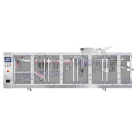 Haute vitesse 3 4 côtés automatique 2 voies Doule Line Twin Linked Dual Sachet Machine à emballer de remplissage