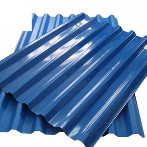 Tôles de Toiture Ondulées en Acier Galvanisé Prépeint (PPGI) 0,18 mm Certifiées BIS Grade DX51D pour Découpe/Soudure/Pliage - Product Image 1