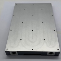 Plaque froide en aluminium sur mesure pour refroidissement liquide, dissipateur thermique pour centre de données et supercalculateur