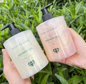 <span class=keywords><strong>Gel</strong></span> <span class=keywords><strong>douche</strong></span> hydratant exfoliant pour hommes et femmes avec nettoyant moussant Avantages éclaircissants pour la peau - Product Image 1