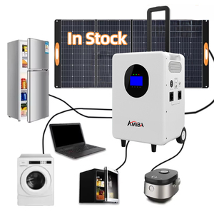 Générateur solaire portable LiFePO4 4000Wh/3000W avec UPS 600W 500W pour la maison, le camping et l'extérieur - Product Image 2