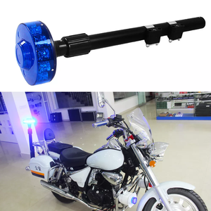 Mât de balise rotatif de moto support de poteau sur mesure led clignotant vert ambre balise flexible en aluminium pour balise - Product Image 4