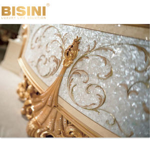 Rococo-Espejo de pared de lujo para armario, madera sólida tallada, exquisito espejo lateral hecho a mano, <span class=keywords><strong>Palacio</strong></span> Real - Product Image 4