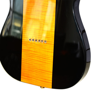Paisen de <span class=keywords><strong>tilleul</strong></span> de haute qualité flamme érable <span class=keywords><strong>bois</strong></span> 22 frettes TL chiot tête guitare électrique - Product Image 4