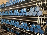 Tuyau de revêtement de puits pétrolier en acier sans soudure en alliage ASTM J55 K55, certifié API/CE/ISO, peinture noire, utilisé pour le revêtement de puits pétroliers.