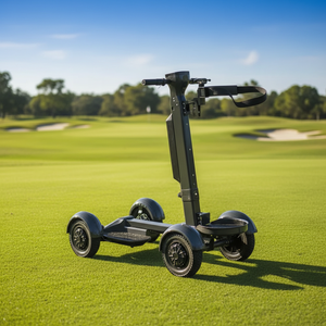 Carrito <span class=keywords><strong>de</strong></span> Golf Eléctrico Plegable Loyal <span class=keywords><strong>de</strong></span> 4 Ruedas y 48V con Batería <span class=keywords><strong>de</strong></span> Litio, Luces LED Impermeables y Gran Autonomía - Product Image 6