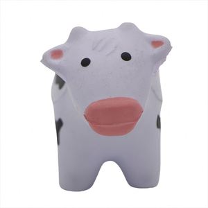 Llavero Antiestrés de Espuma PU con Forma de Vaca Lechera para Niños, Personalizable con Logotipo, Venta al Por Mayor de Fábrica - Product Image 3