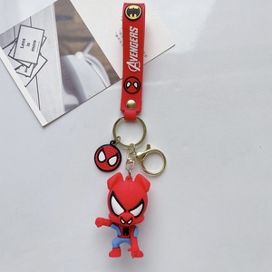 Phim Hoạt Hình Sáng Tạo Q-Phiên Bản Spider Người Đàn Ông Ba Lô Mặt Dây Chuyền Mát Nhựa Keychain Cho Bé Trai Cặp Của Nhỏ Hợp Thời Trang Quà Tặng Bán Buôn - Product Image 5